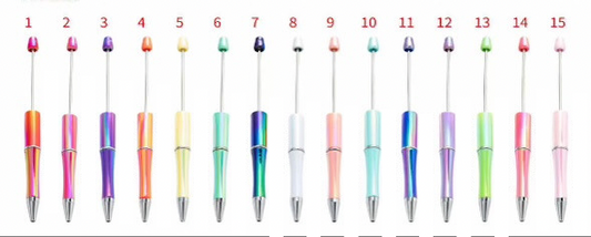 Zr- Opal Beadable Pens, DIY Beaded Pen