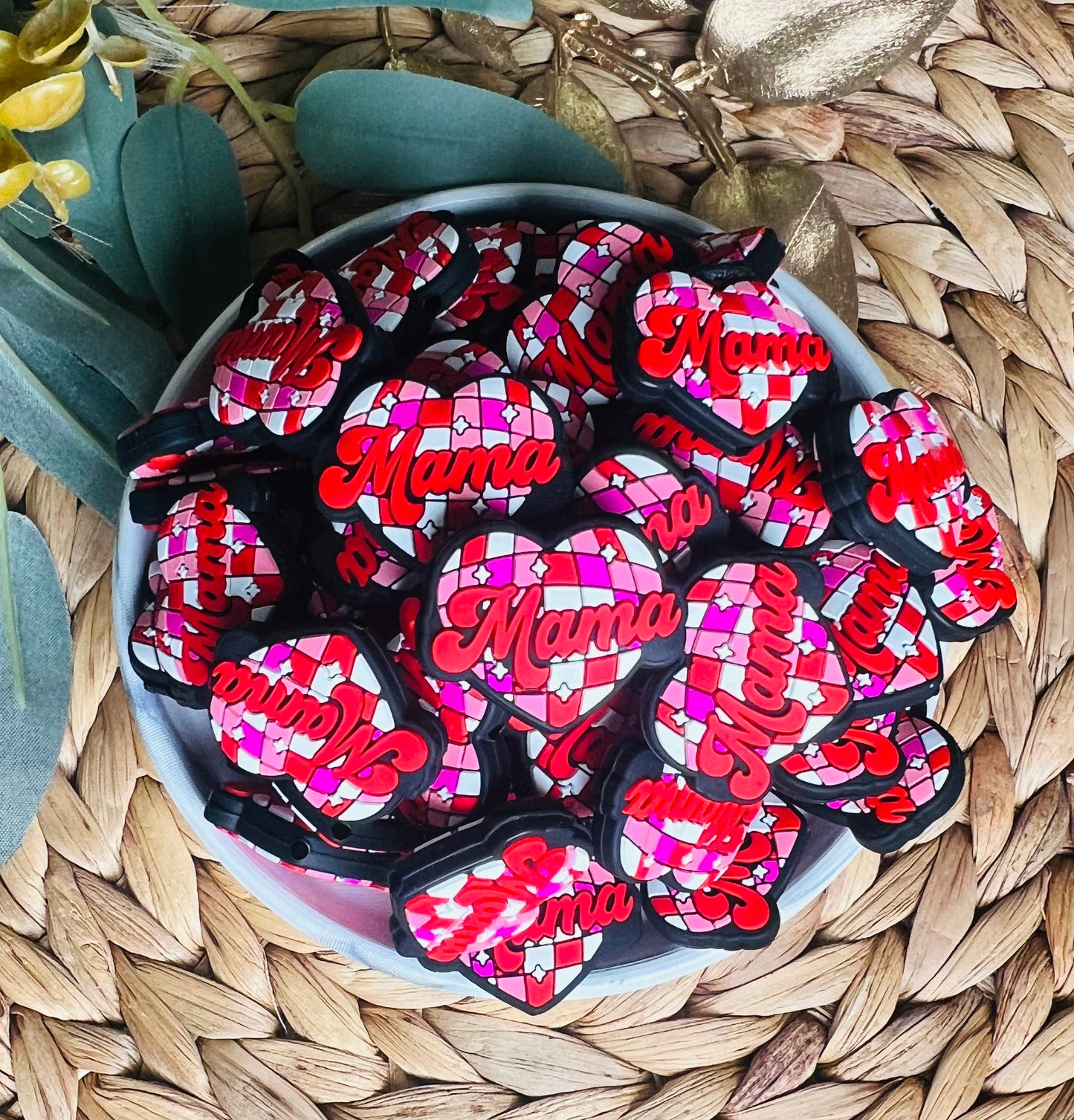 Discontinued- Disco MAMA Silicone Focal Bead