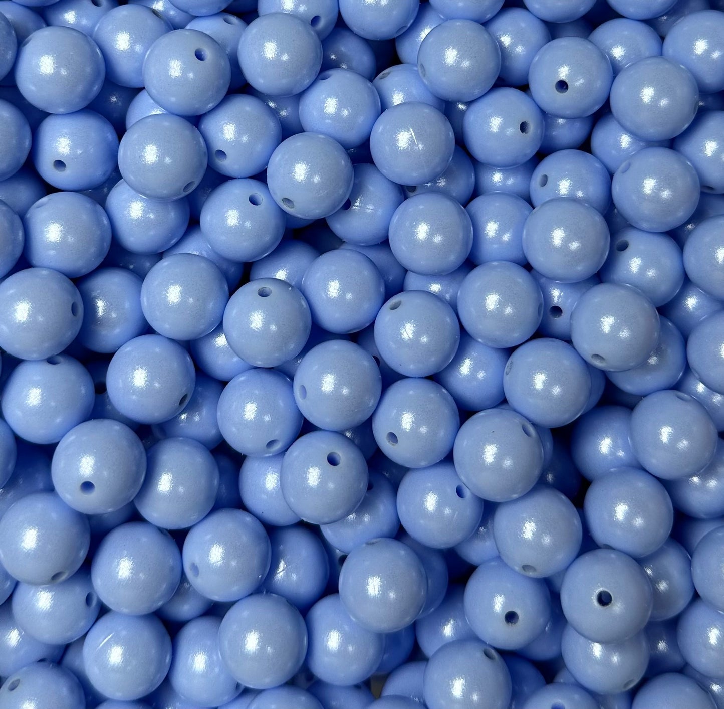 15mm Opal Cool Springs Round Silicone Beads