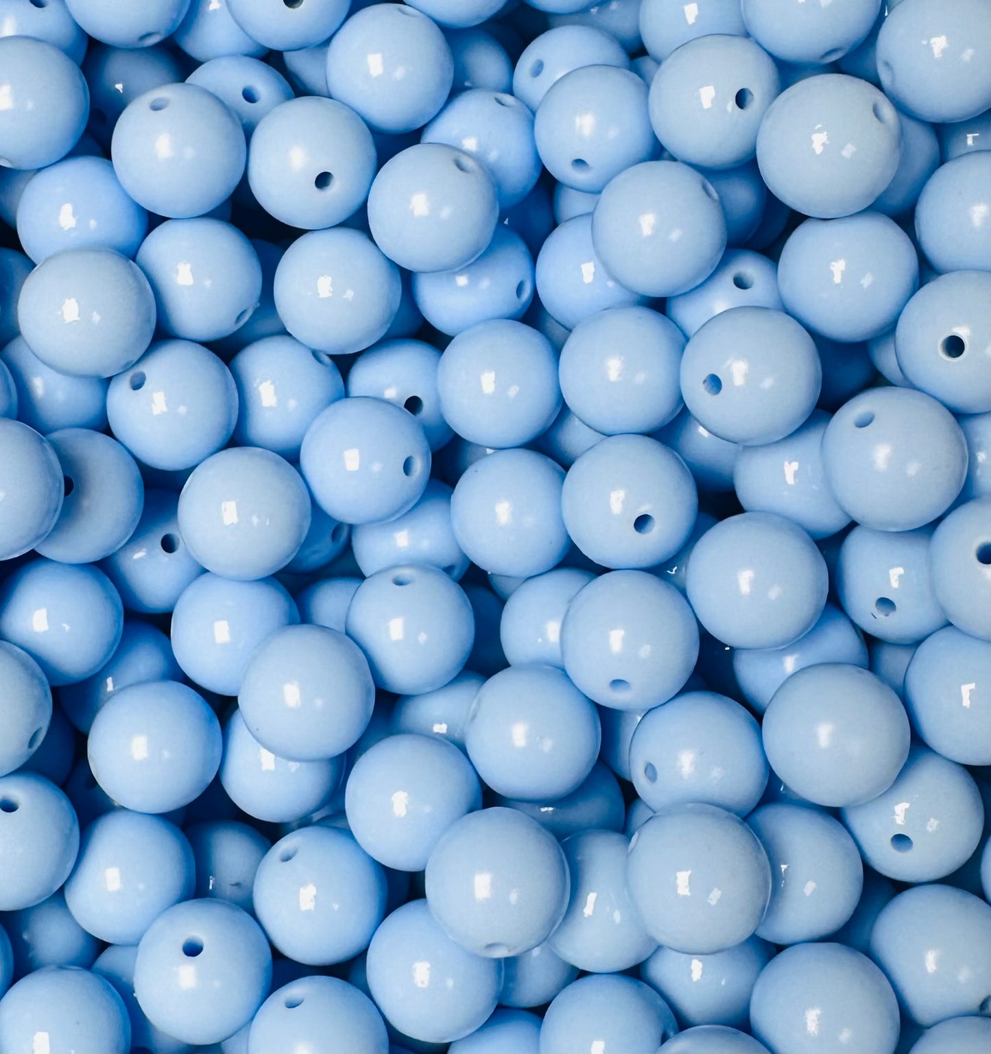 15mm Liquid Cool Springs Round Silicone Beads
