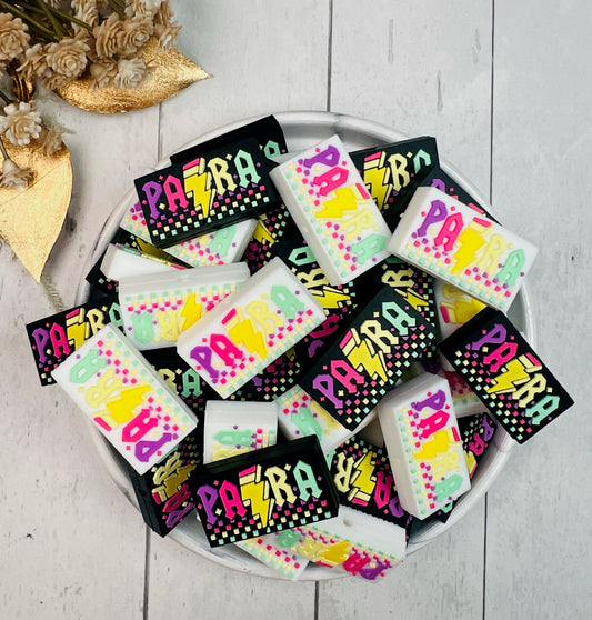 S- Lightning PARA EXCLUSIVE Silicone Focal Bead, Teacher Focal Silicone Bead