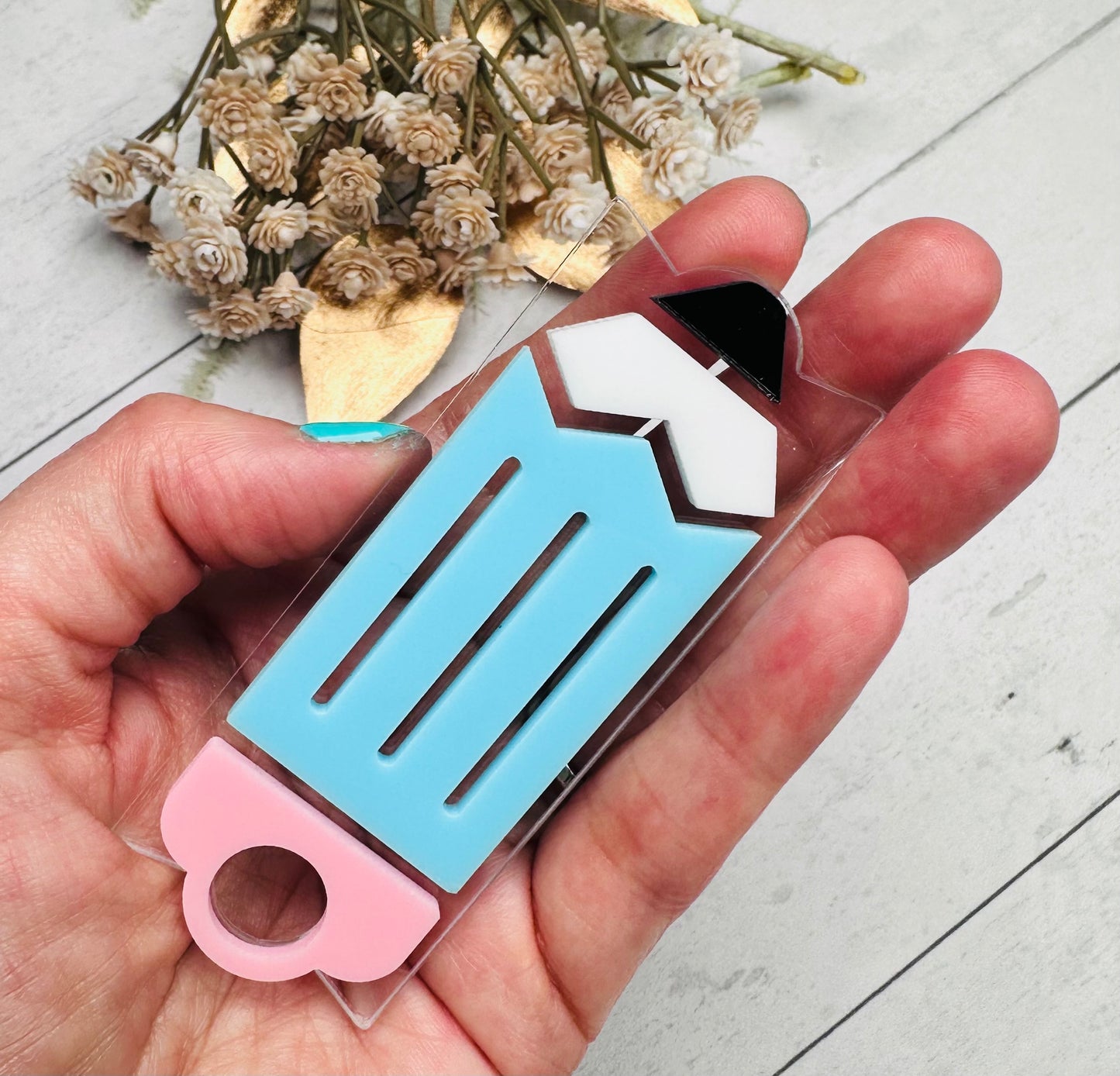 *Discontinued- Pencil Acrylic Tumbler Plate
