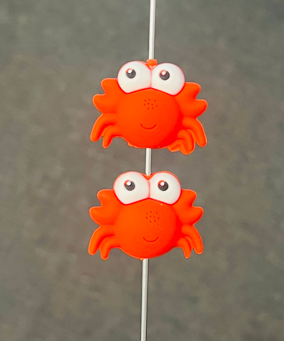 3D Crab Silicone Focal Bead,**NOT FOR TEETHING** Animal Shape Silicone Bead