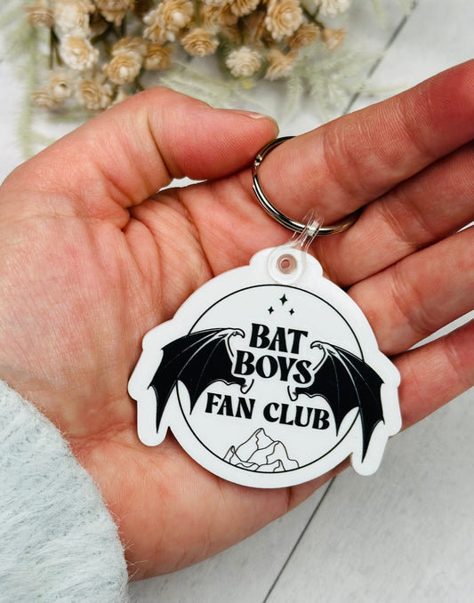 Zz- Acrylic Pendant - Custom Bat Boys Fan Club Acrylic Key Tag