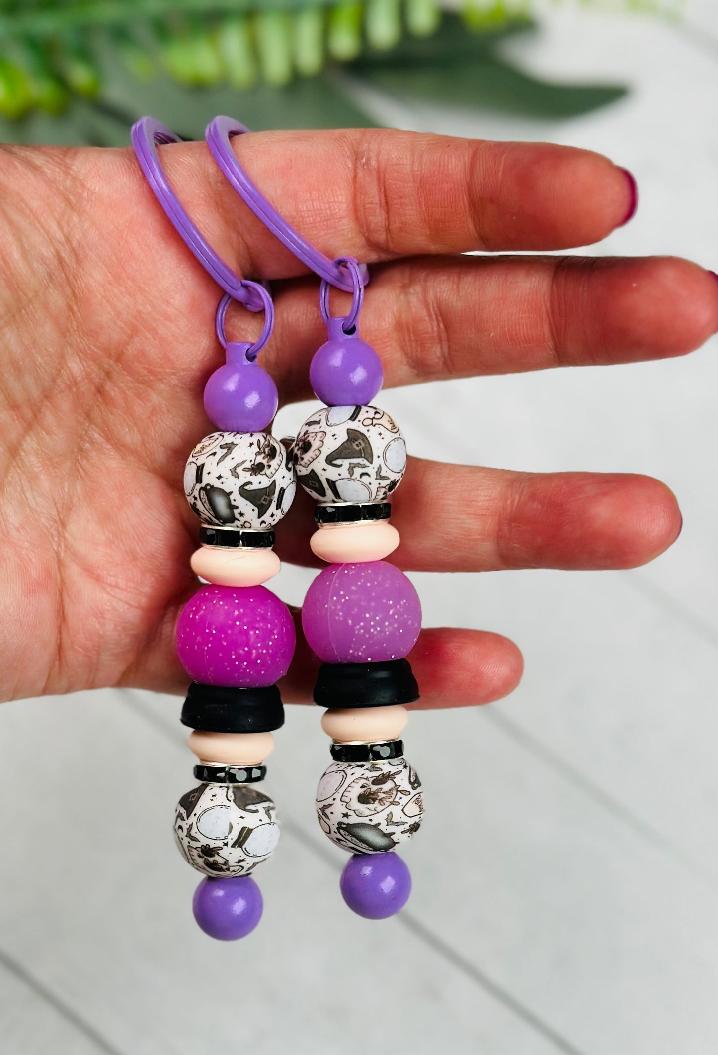3D Crystal Ball EXCLUSIVE **Not For Teething** Focal Silicone Bead, Halloween Silicone Bead, Shape Silicone Bead