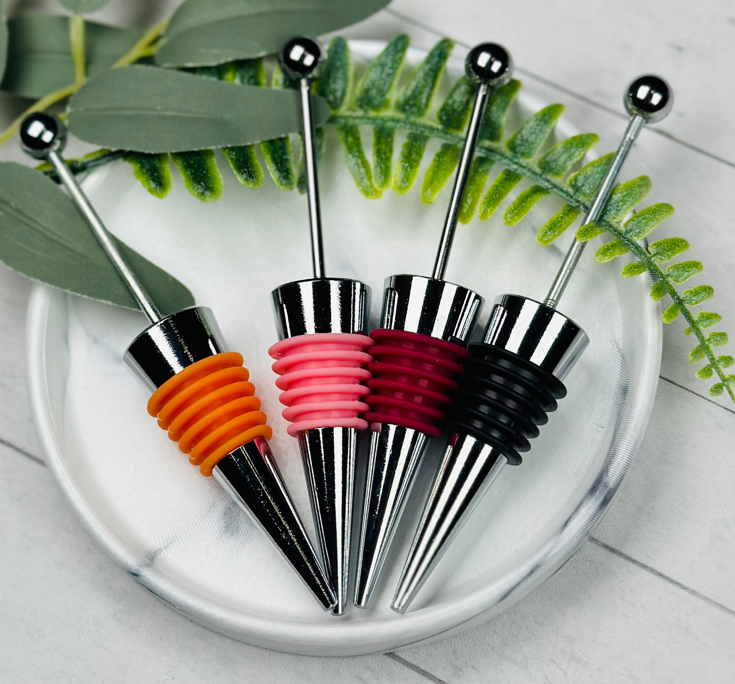 *Beadable Wine Stopper
