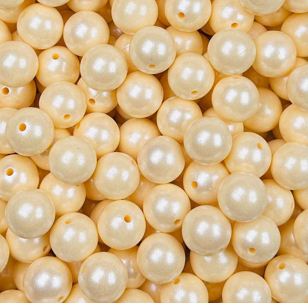 Edible Pearls/naturals/ivory/white and Gold 