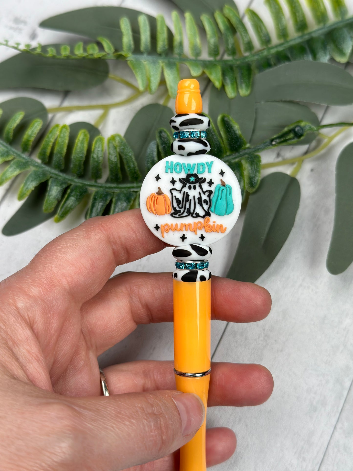 Bead Mix - Howdy Pumpkin Pen DIY Silicone Bead Kit, Best Friends, Great For Gifts