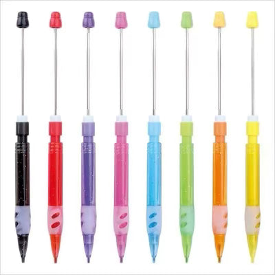 Zr- Mechanical Beadable Pencil, No Eraser, DIY Beaded Pencil