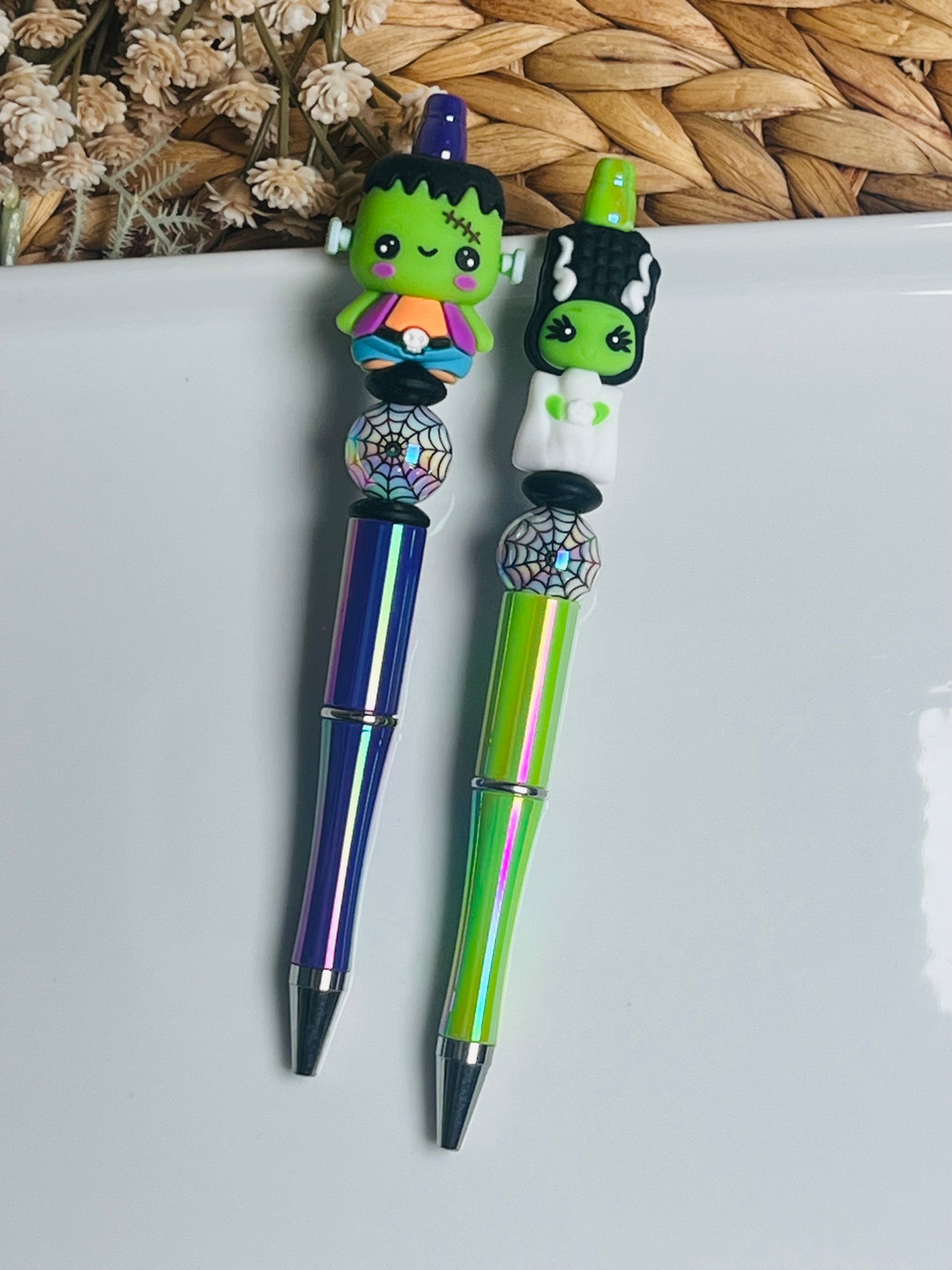 * Bead Mix - Frankie and His Bride Pen DIY 3D Frankie Silicone Bead Kit, Great For Gifts