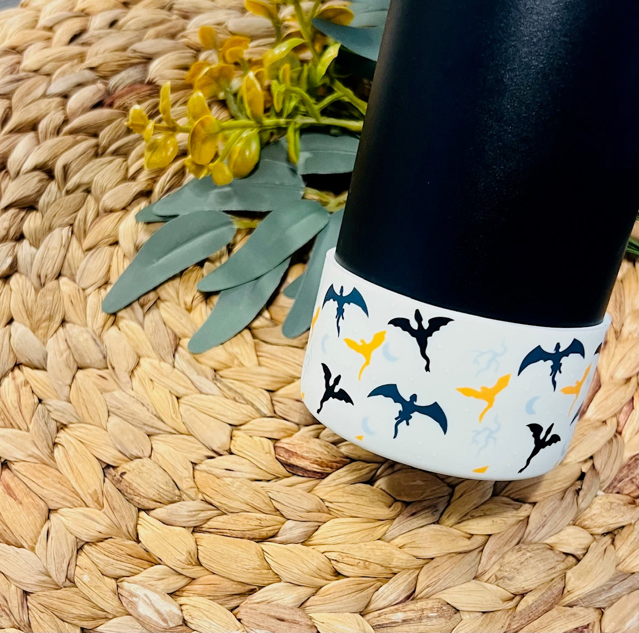 * Dragons Tumbler Printed Silicone Boot