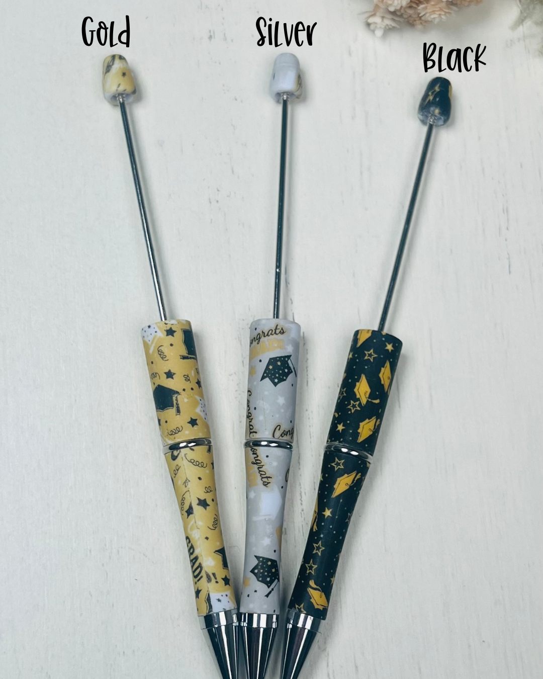 * Printed Beadable Pens, DIY Beaded Pen