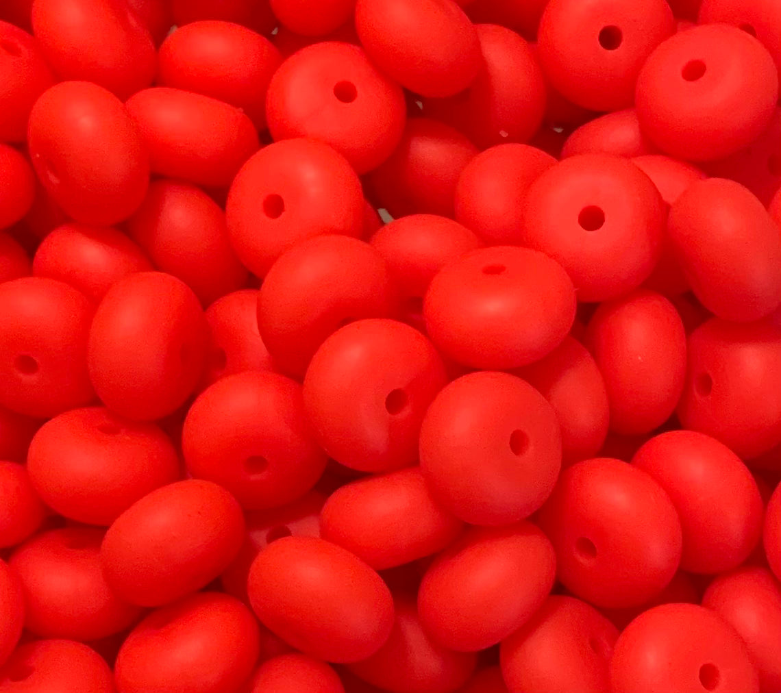 Terracotta 14mm ABACUS Silicone Beads, Mini Abacus, Red Abacus, 100% F –  The Silicone Bead Store LLC