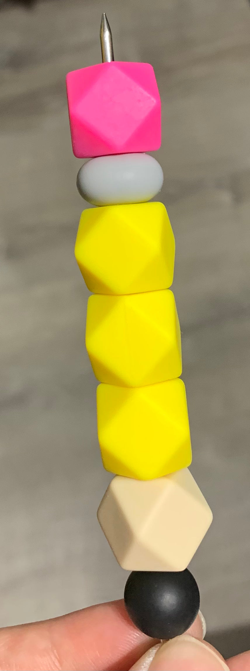 *Bead Mix #142- Pencil Mix, Silicone Bead Mix