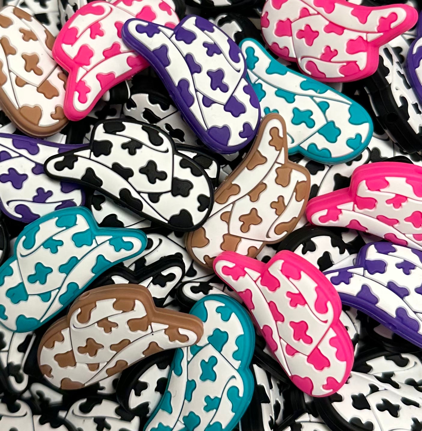 Howdy Sugar Cowboy Hat EXCLUSIVE Focal Silicone Bead