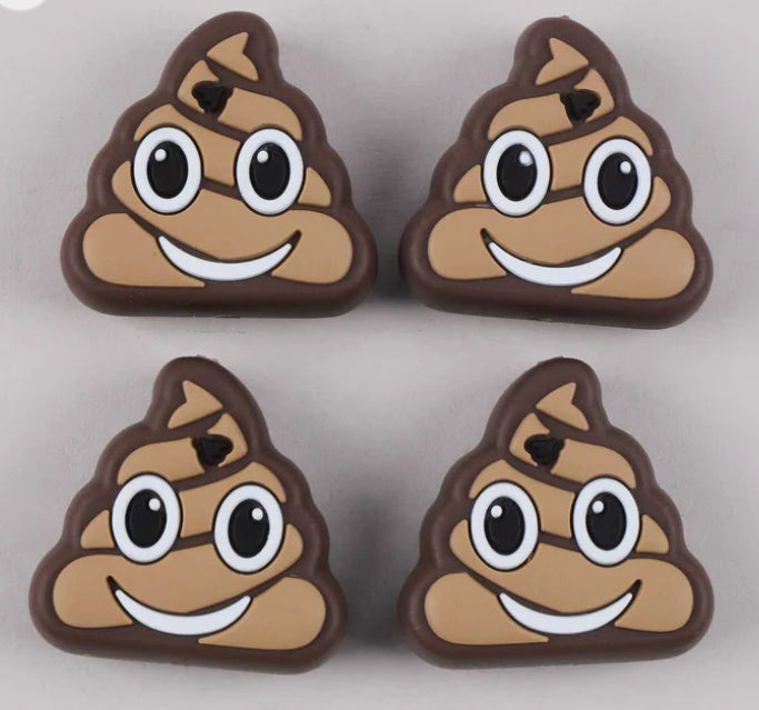 Poop EXCLUSIVE Focal Bead, Silicone Focal Bead