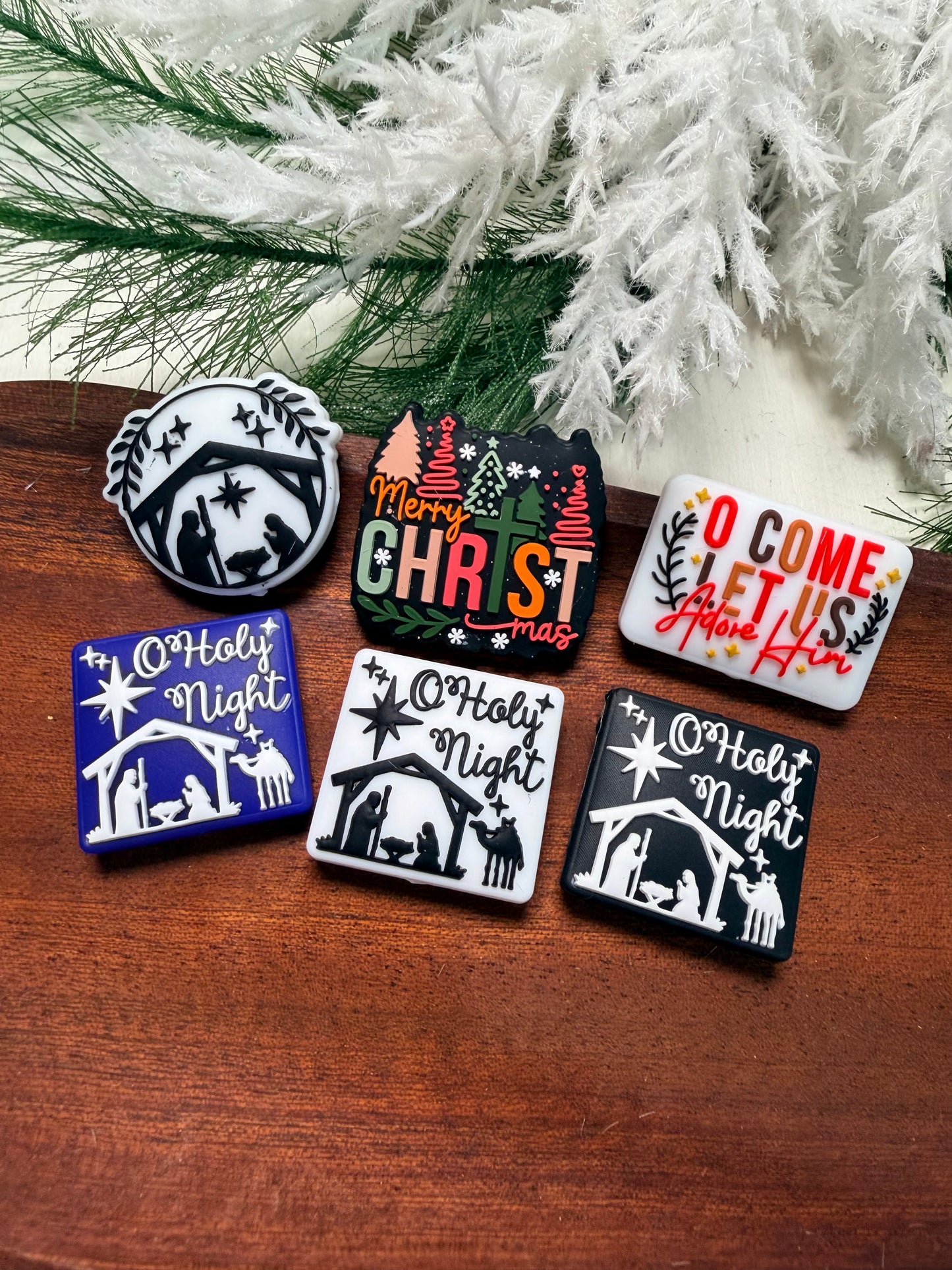 *Bead Mix- #288 Religious Christmas Focal EXCLUSIVE Pack