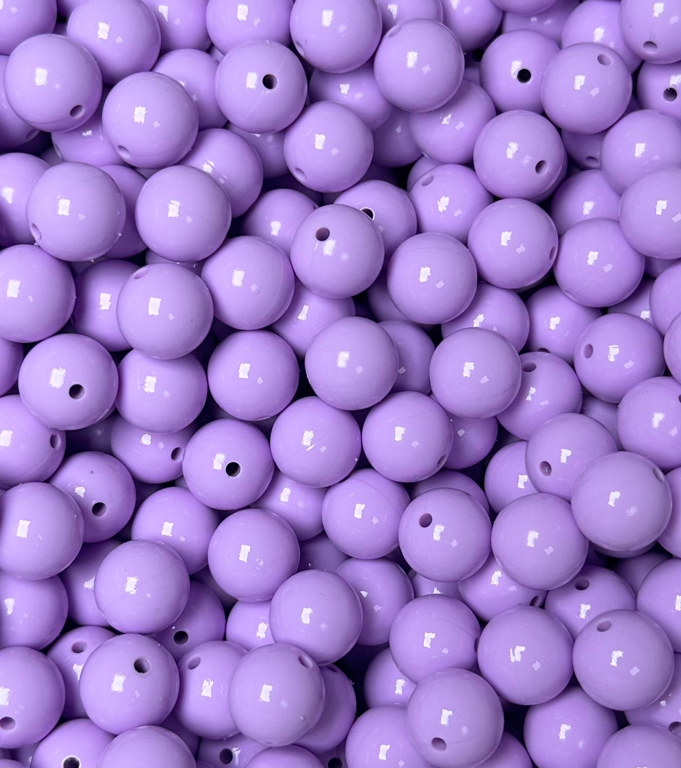 15mm Liquid Sugarplum Round Silicone Beads