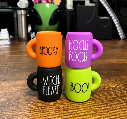 H- Halloween Mug EXCLUSIVE Silicone Focal Bead