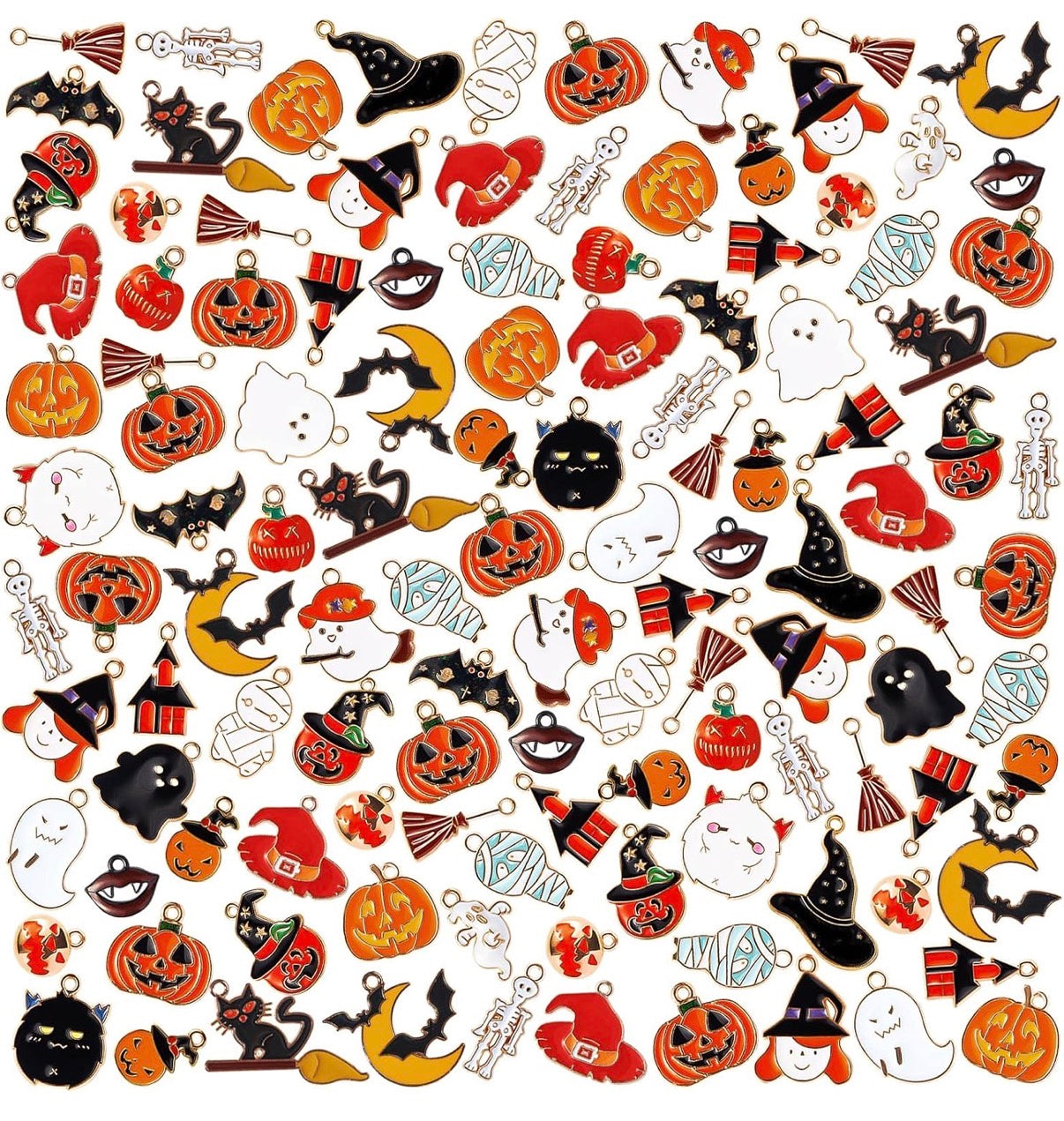 *Bead Mix #506- Random Halloween Charms