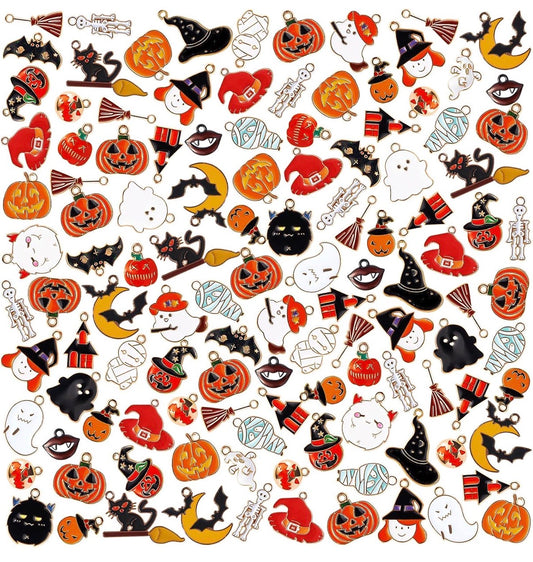 *Bead Mix #506- Random Halloween Charms