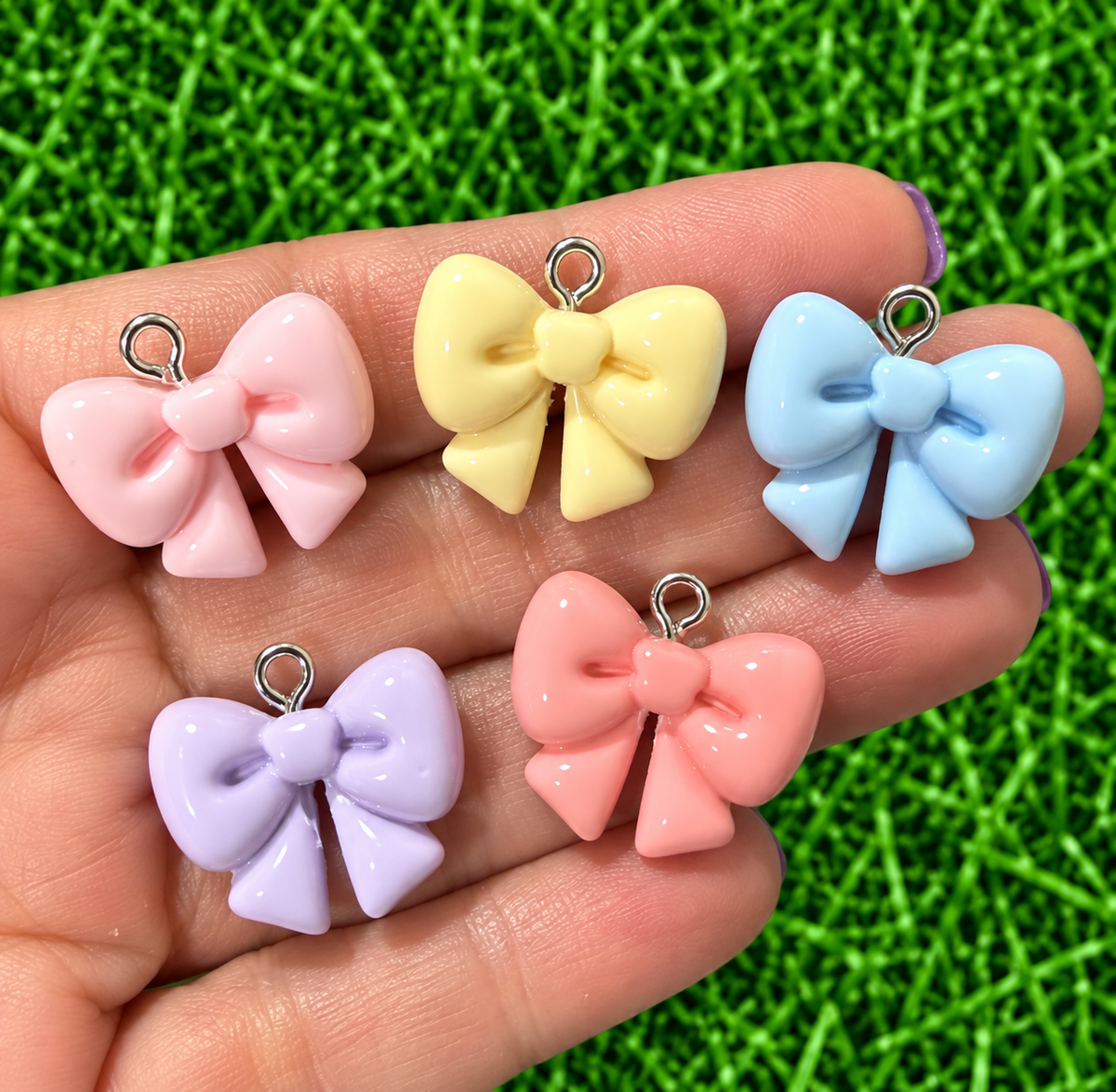 *Bead Mix #565- Sweet Little Bows Resin Charms