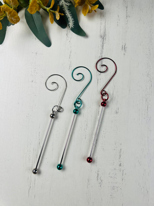 * Beadable Ornament Hanger