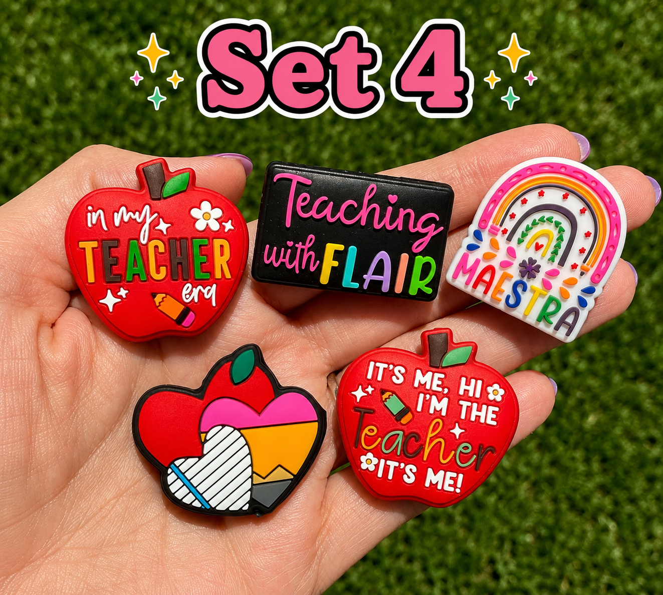 *Bead Mix #298 - Exclusive Feature Collection Silicone Focal Beads