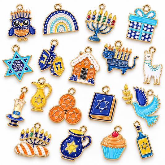 *Bead Mix #550- Hanukkah Random Charms Pack