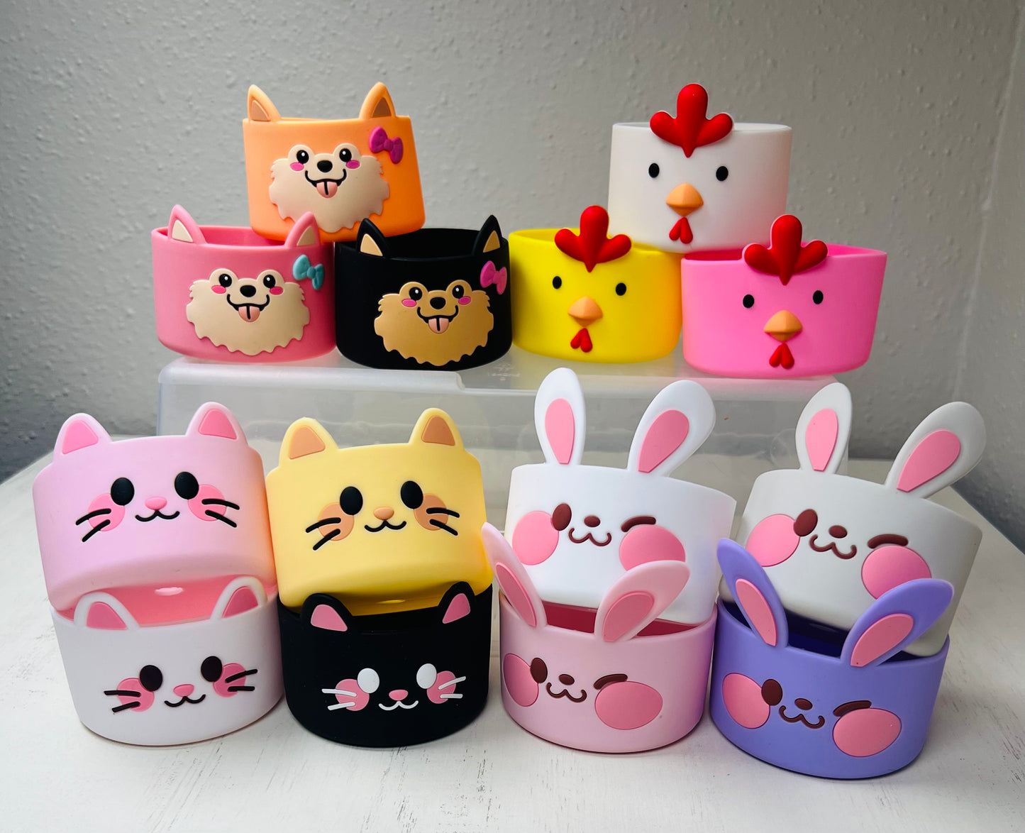 * Animal Tumbler Silicone Boot