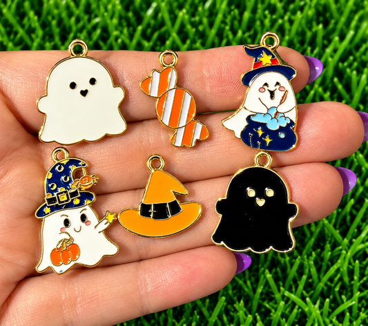 *Bead Mix #599- Ghostly Goodies Halloween Mix Charms