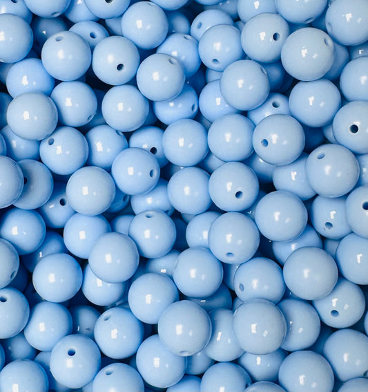 15mm Liquid Cool Springs Round Silicone Beads