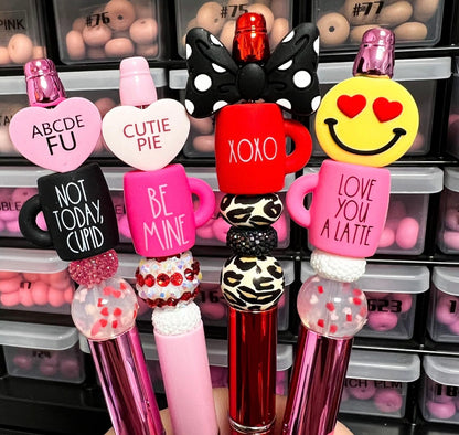 V- Valentine Mug EXCLUSIVE Silicone Focal Bead