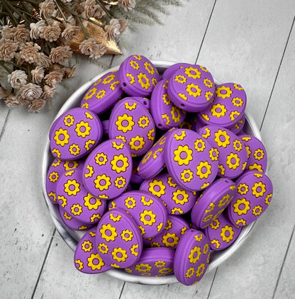 Large Easter Egg Silicone Focal Bead