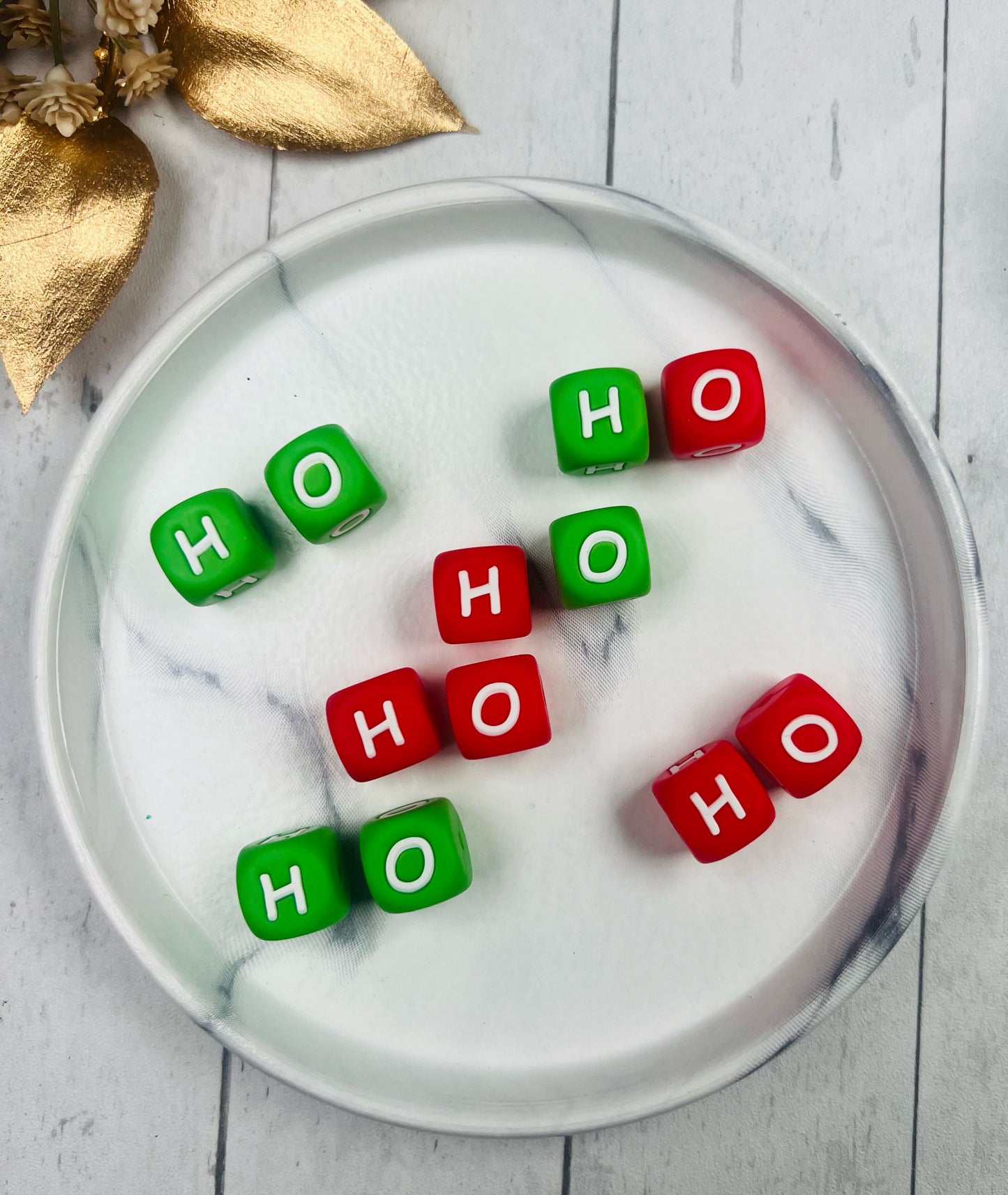 * Bead Mix - HO HO HO Letter Pack