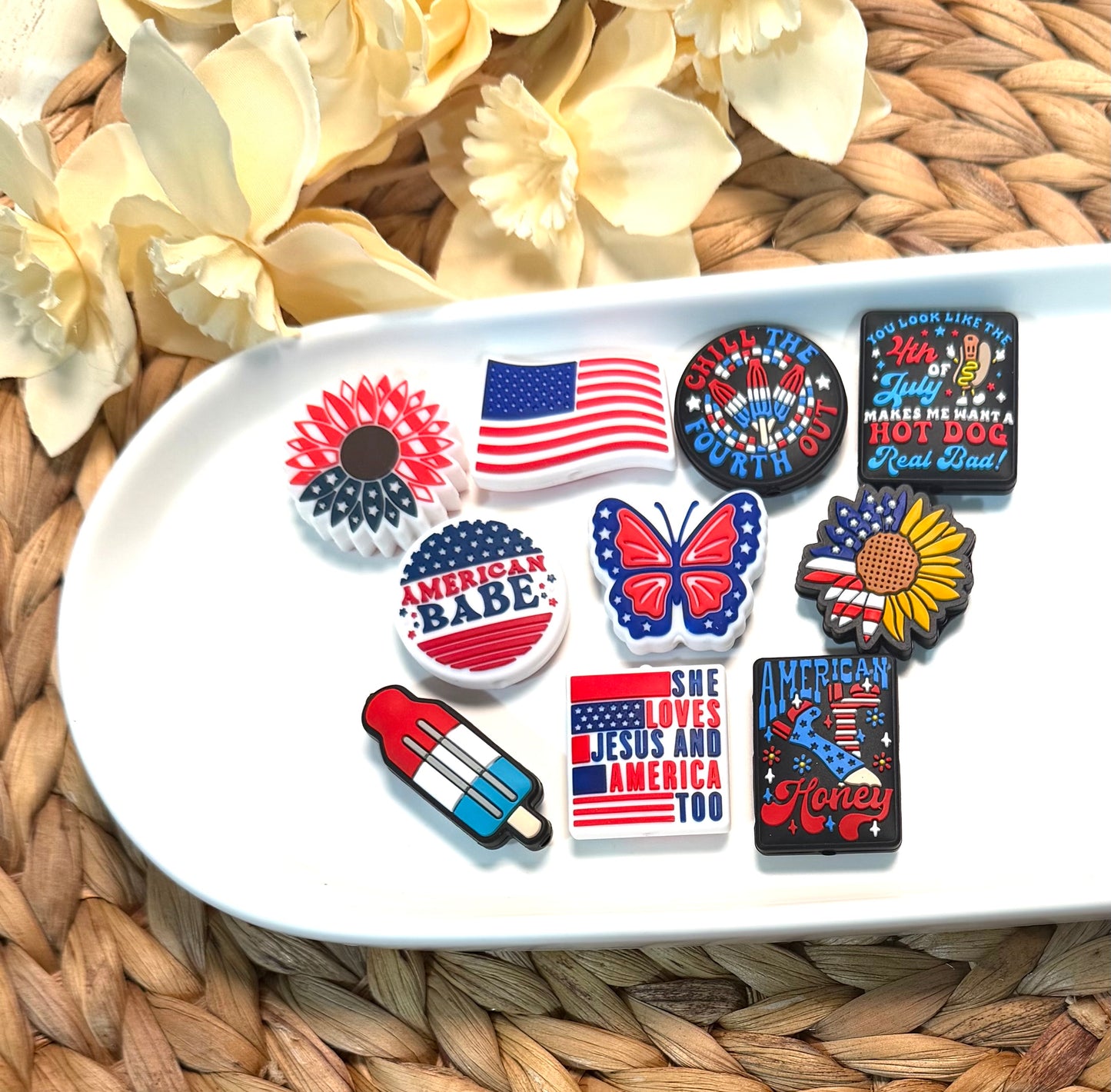 *Bead Mix- #8 USA Focal Pack