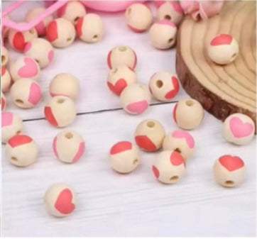 *Bead Mix-16mm Wood Bead Mixes