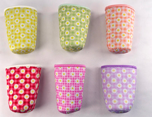 Z- DAISY Checker Cup Sleeve