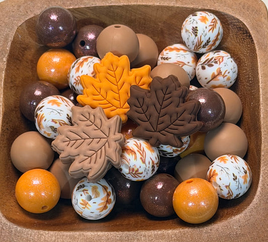 *Bead Mix- #2 Fall Leaves