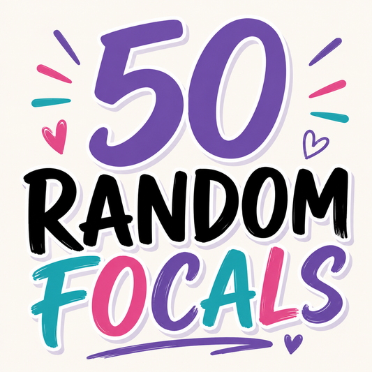 *Bead Mix #295- 50 Random Focals