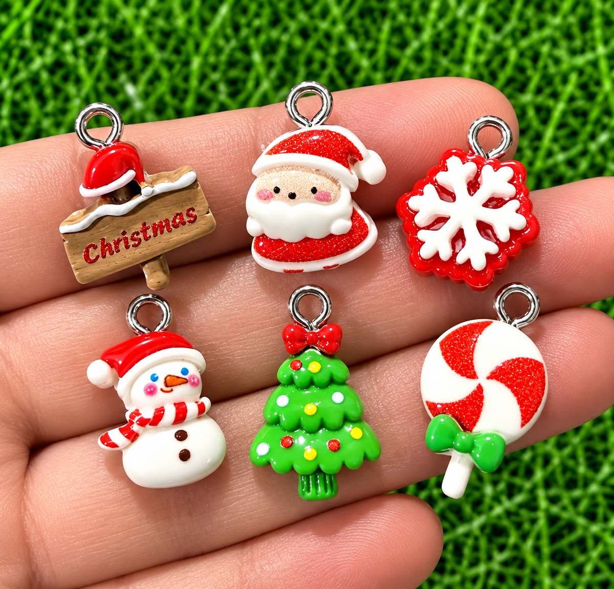 *Bead Mix #560- MINI Sweet Christmas Mix Resin Charms