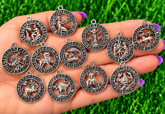 *Bead Mix #614- Zodiacs Charms, Bag Charms