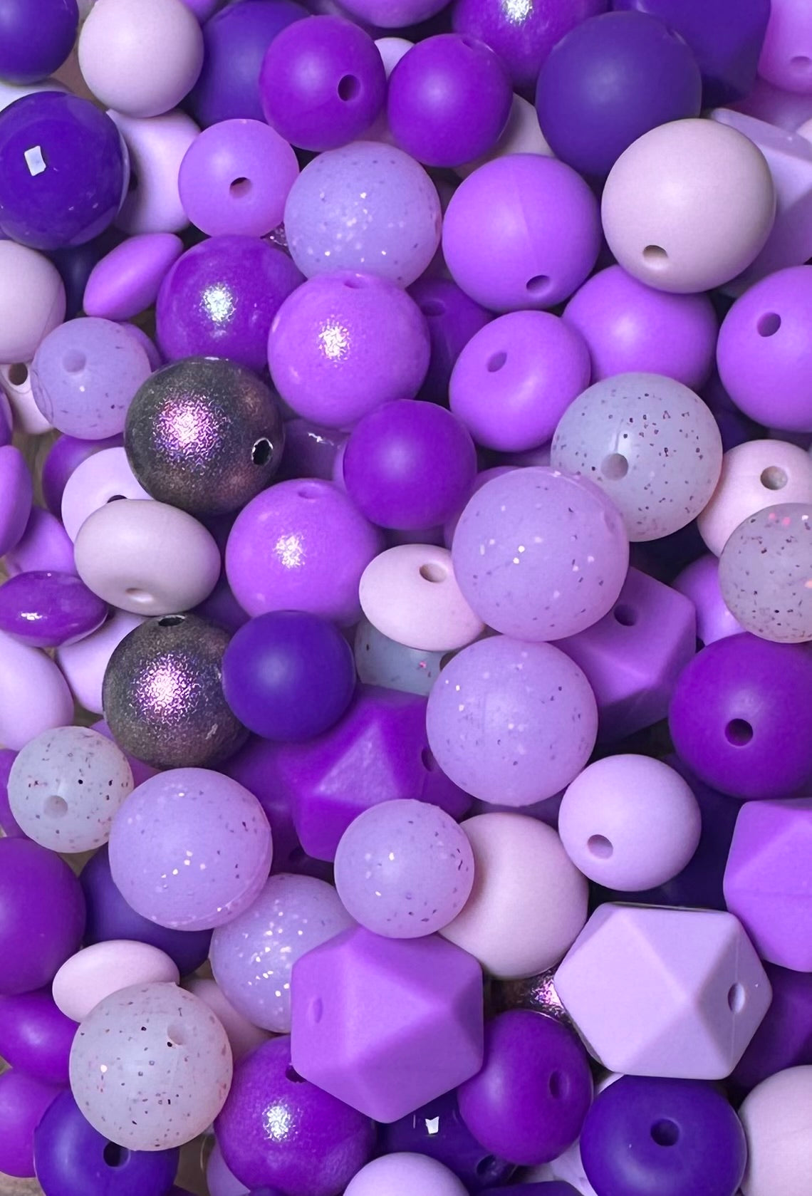 * Color Bead Mix- Purples