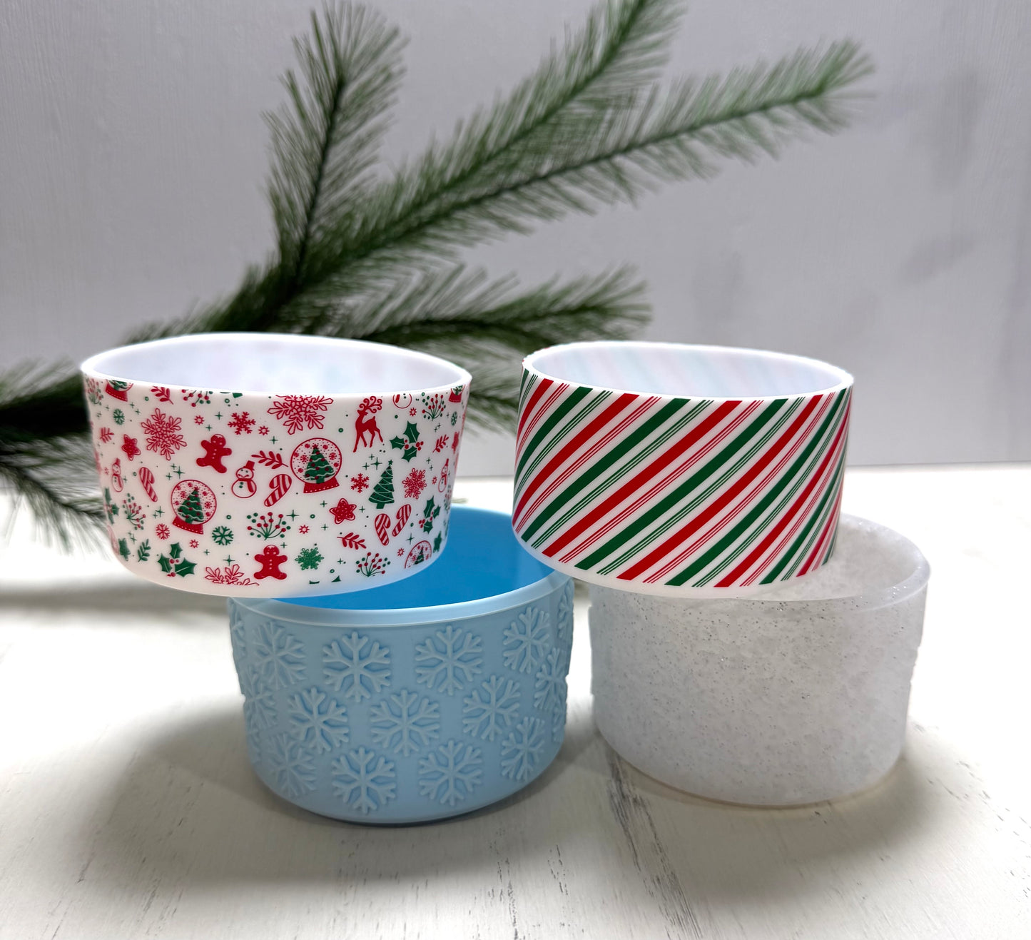 *Tumbler CHRISTMAS Printed Silicone Boot