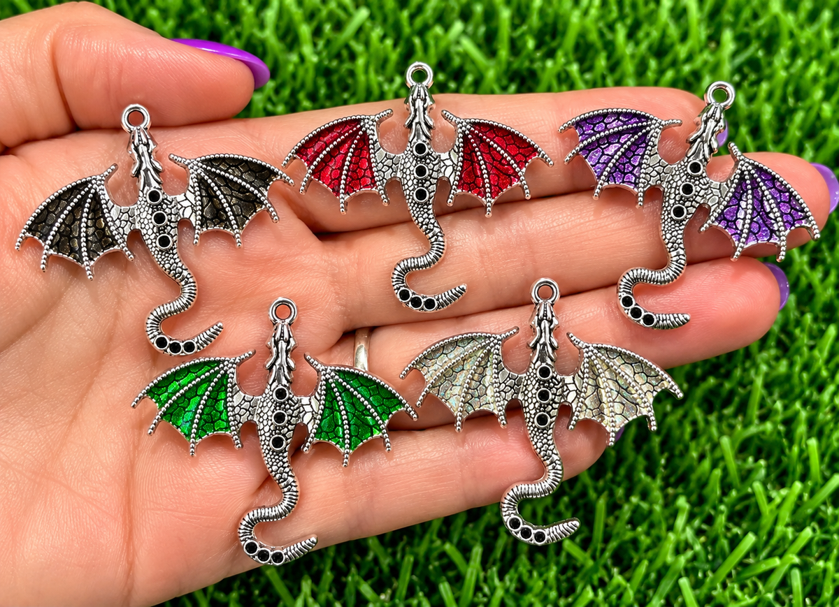 *Bead Mix #595-  Large Dragons