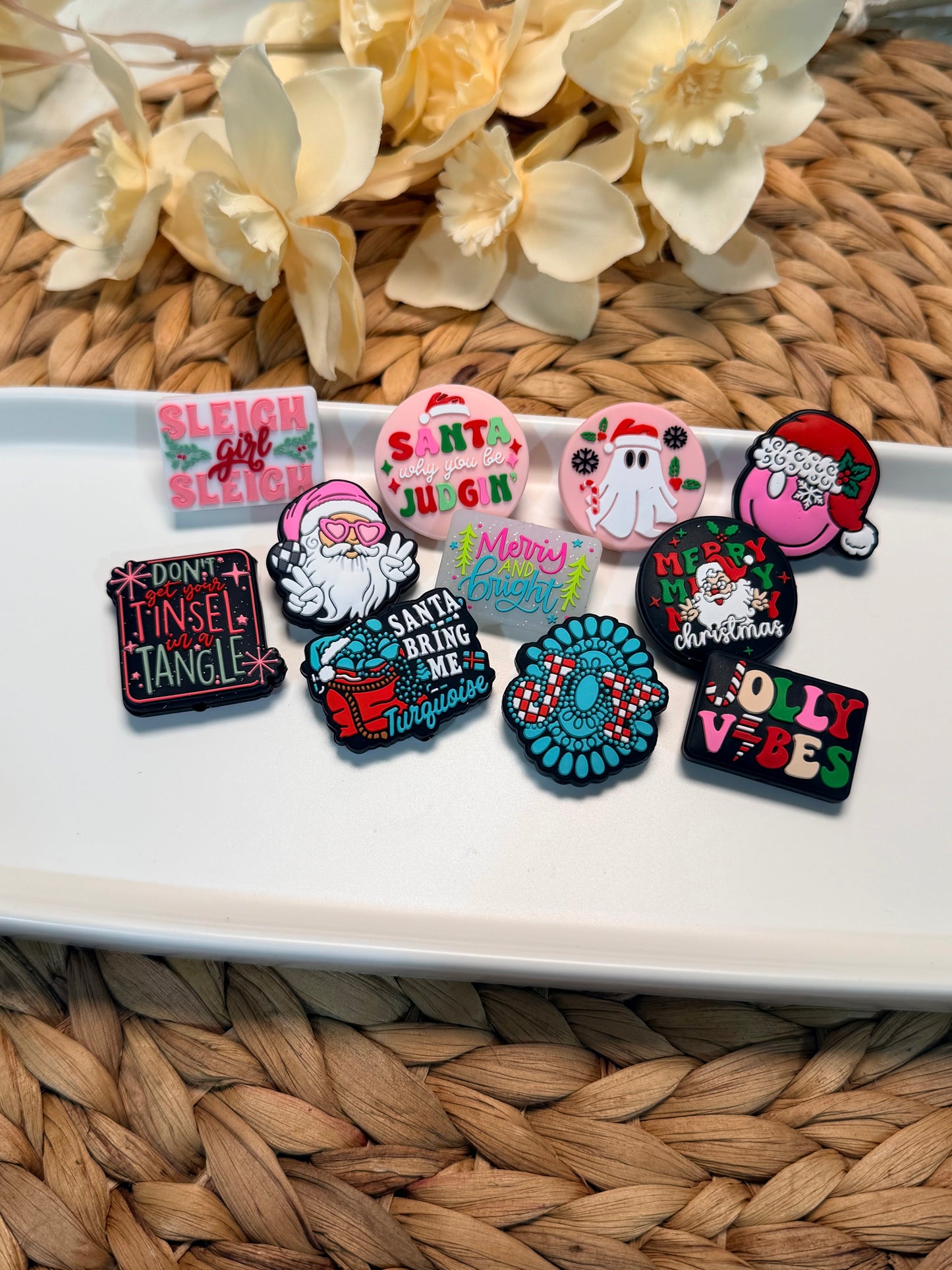 *Bead Mix- #167 Christmas Focal EXCLUSIVE Pack