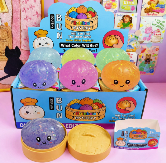 Z- Rainbow Dumpling Stress Toy