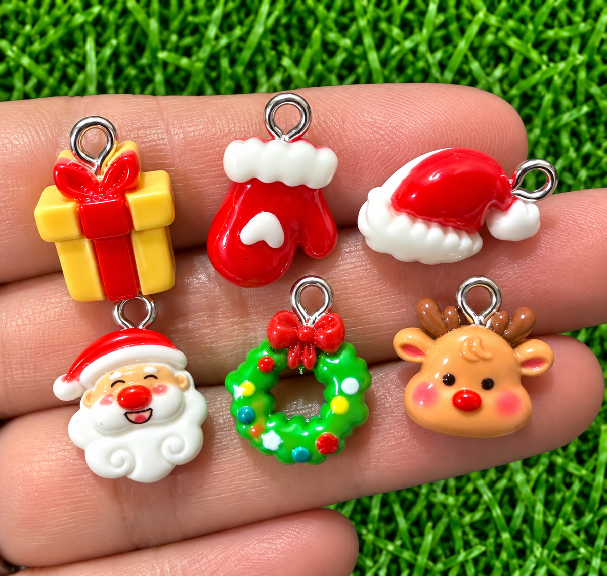 *Bead Mix #561- MINI Jolly Vibes Mix Resin Charms