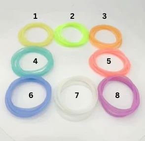 * Glow in the Dark Silicone Bracelet