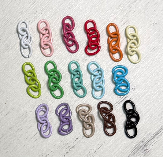 *Bead Mix- #323 Chain Links for Charm - 16pk